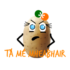 [LINEスタンプ] Irish Potatoes for Ash