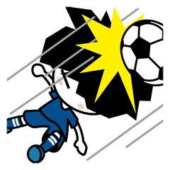 [LINEスタンプ] Boys Soccer Team 2
