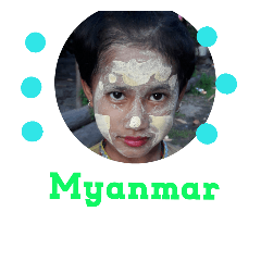 [LINEスタンプ] Myanmar1