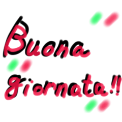 [LINEスタンプ] イタリア語...2