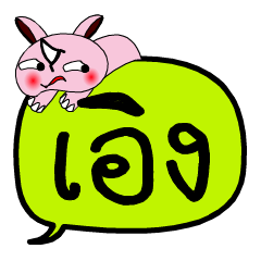 [LINEスタンプ] My name is Aueng V.2