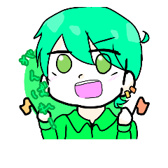 [LINEスタンプ] 新緑さんのオリキャラスタンプ