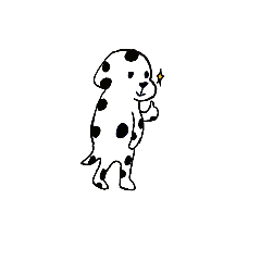 [LINEスタンプ] milk dot.