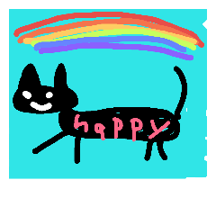 [LINEスタンプ] あやしいあやしいねこ