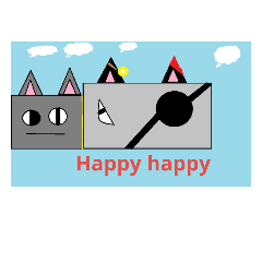 [LINEスタンプ] CAT by blink blink