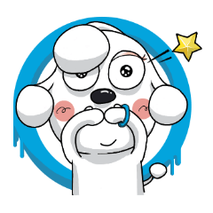 [LINEスタンプ] puppy LEE