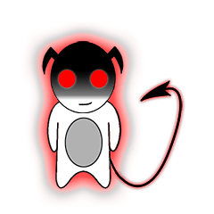 [LINEスタンプ] The devil appeared