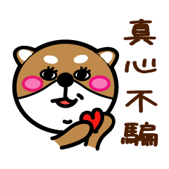 [LINEスタンプ] I am a dog, not a bear