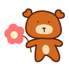 [LINEスタンプ] Bear ^^