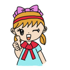 [LINEスタンプ] funny and lovely girl