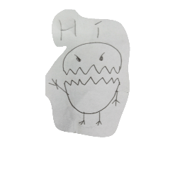 [LINEスタンプ] cut egg