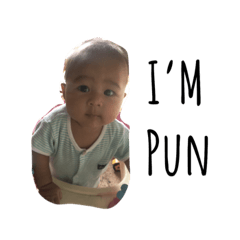 [LINEスタンプ] I am Pun.