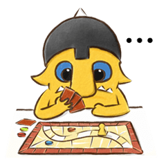 [LINEスタンプ] Golden Goblin by Mister Atim