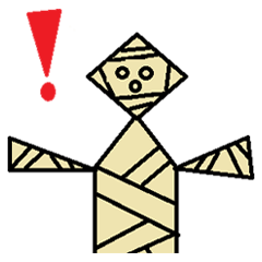 [LINEスタンプ] The Mummy 8C