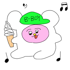 [LINEスタンプ] B-BOYstickers