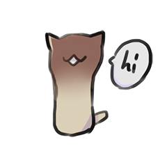 [LINEスタンプ] Mewshroom and Biscute