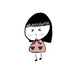 [LINEスタンプ] Alice's drawing: Seaweed Sis