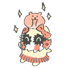 [LINEスタンプ] Cracked egg