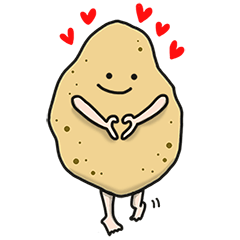 [LINEスタンプ] I Potato You