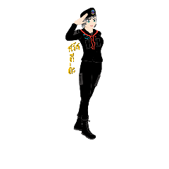 [LINEスタンプ] blackangel.47.