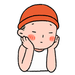 [LINEスタンプ] Beanie Kid