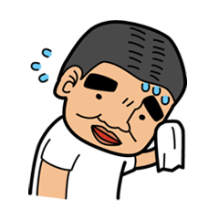 [LINEスタンプ] Uncle ATSU's Soft Power