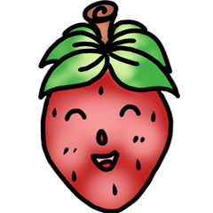 [LINEスタンプ] Strawberrynaja