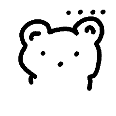 [LINEスタンプ] Bear Daily 05