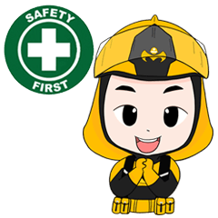 [LINEスタンプ] Safetyman V.1