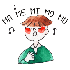 [LINEスタンプ] The Little Musician