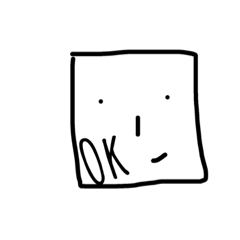 [LINEスタンプ] square people！