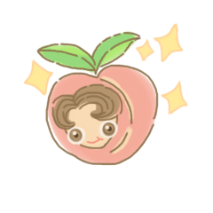 [LINEスタンプ] peachplease