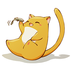 [LINEスタンプ] Lump Cat