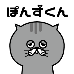 [LINEスタンプ] ぽんずくん スタンプ