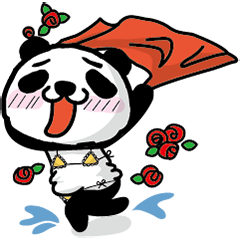 [LINEスタンプ] Lucky Panda - Life Style (Re-edition)の画像（メイン）