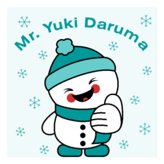 [LINEスタンプ] Mr. Yuki-Daruma Feelings