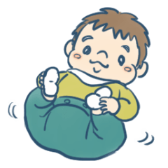 [LINEスタンプ] ジュニアくん0歳