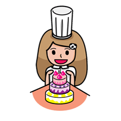 [LINEスタンプ] Cookies Girl - 2