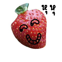 [LINEスタンプ] som-o fruit gang