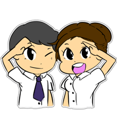 [LINEスタンプ] We are Marketing