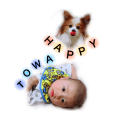 [LINEスタンプ] towa ＆ happy