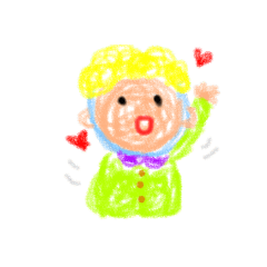 [LINEスタンプ] in crayons