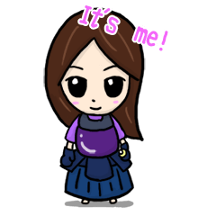 [LINEスタンプ] KENDO-TING  in life