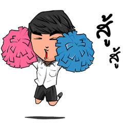 [LINEスタンプ] Pink＆Blue Blood