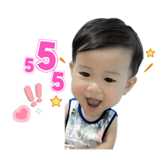 [LINEスタンプ] stamp kid smile