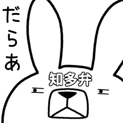 [LINEスタンプ] 方言うさぎ 知多弁編