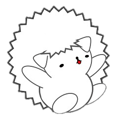 [LINEスタンプ] 今日のはりねずみ