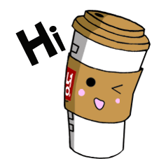 [LINEスタンプ] CoffeeCup