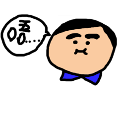 [LINEスタンプ] a man a dayの画像（メイン）