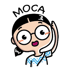 [LINEスタンプ] Moca's daily life.